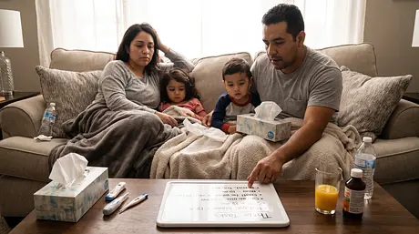 When the Whole House Goes Down: Staying Organized When Parents Are Sick Too
