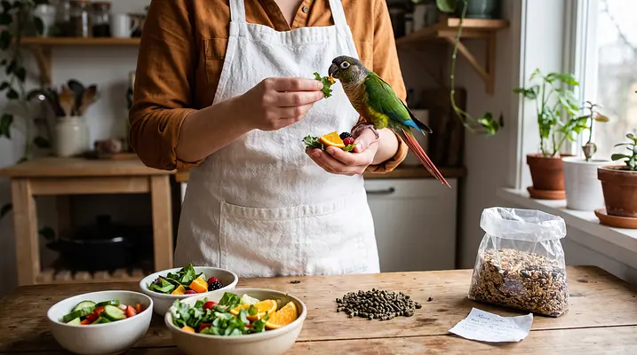 Was man einem Vogel füttern sollte: Mehr als nur Samenmischung