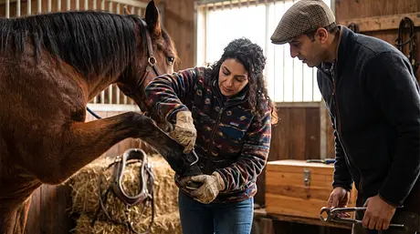 Hoof Care Basics: Picking, Farrier, and Thrush